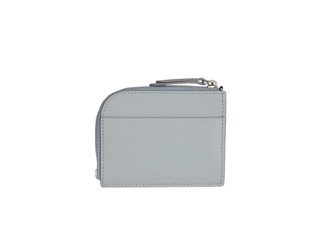 Boyy Boyy Card Holder Leather Buckle Ice Grey - view 2