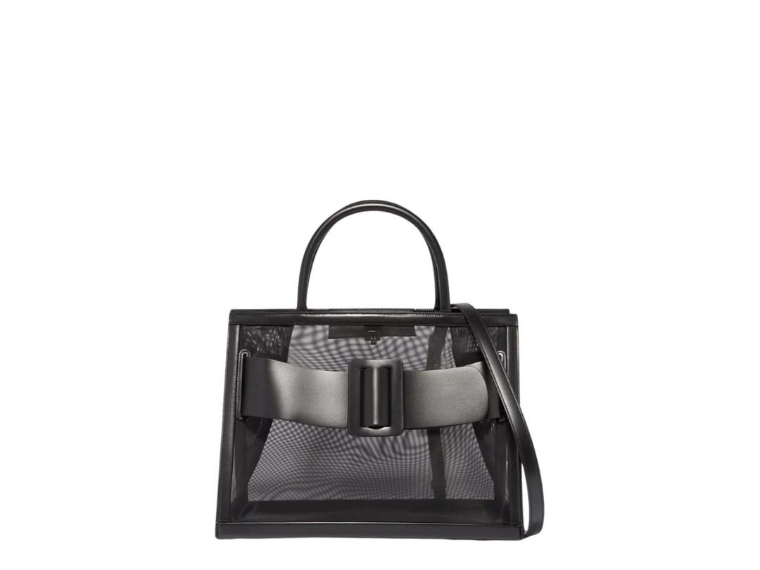 Boyy Boyy Bobby 38 Mesh Frame Tote Bag Black