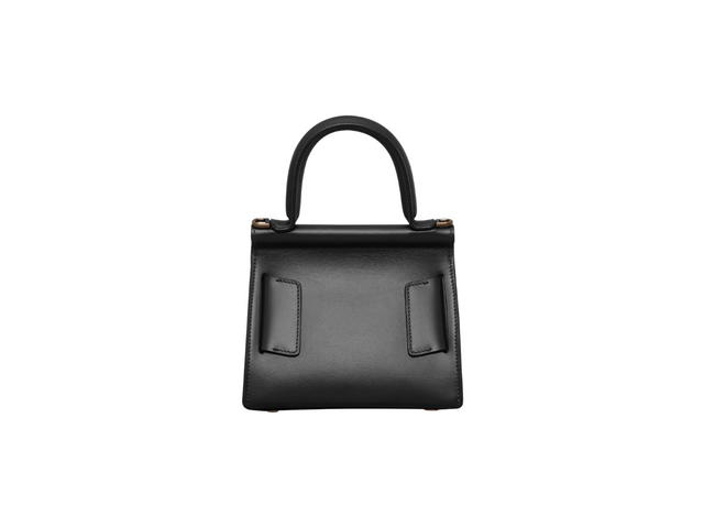 Boyy Boyy Karl 19 In Palmellato Calfskin Leather With Gold Metal Buckle Black - view 2