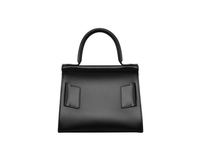 Boyy Boyy Karl 24 In Palmellato Calfskin Leather With Gold Metal Buckle Black - view 2