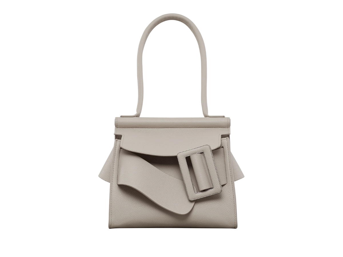 Boyy Boyy Karl 24 Soft In Grain Calfskin Leather With Metal And Leather Buckle Gres