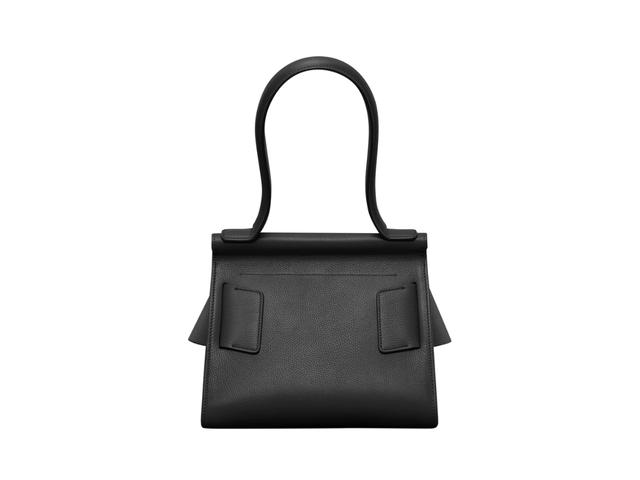 Boyy Boyy Karl 24 Soft In Supple Natural Grain Calfskin Leather With Metal And Leather Buckle Black - view 3