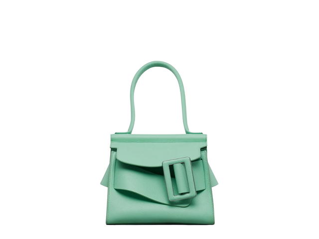 Boyy Boyy Karl 24 Soft In Grain Calfskin Leather With Metal And Leather Buckle Mint - view 1