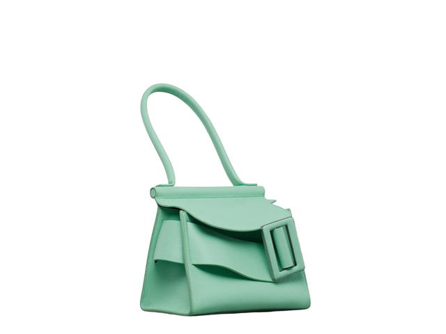 Boyy Boyy Karl 24 Soft In Grain Calfskin Leather With Metal And Leather Buckle Mint - view 3