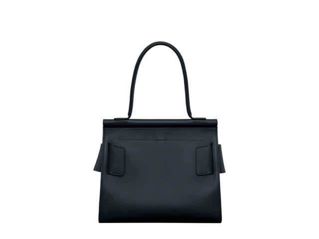 Boyy Boyy Karl Soft In Supple Natural Grain Calfskin Leather With Metal And Leather Buckle Midnight - view 3