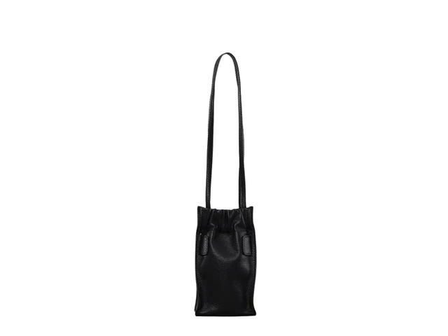 Boyy Boyy Phone Scrunchy Soft Bag In Leather With Crossbody Black - view 2