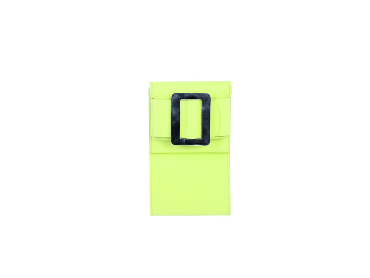 Boyy Boyy Buckle Crossbody Phone Case Lemon Lime