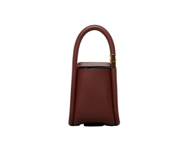 Boyy Boyy Wonton 20 In Calfskin Leather With Gold-tone Hardware Hickory - view 2