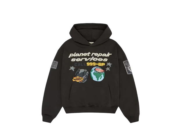 Broken Planet Broken Planet Repair Services Hoodie Soot Black - view 1
