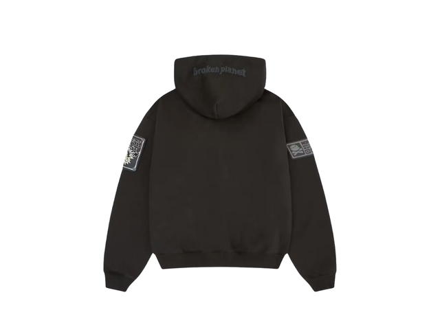 Broken Planet Broken Planet Repair Services Hoodie Soot Black - view 2