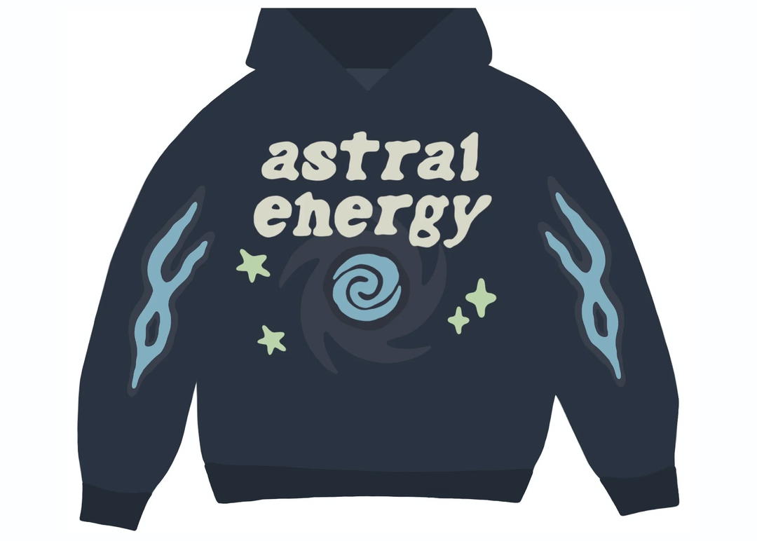 Broken Planet Broken Planet Market Astral Energy Hoodie Outer Space Blue