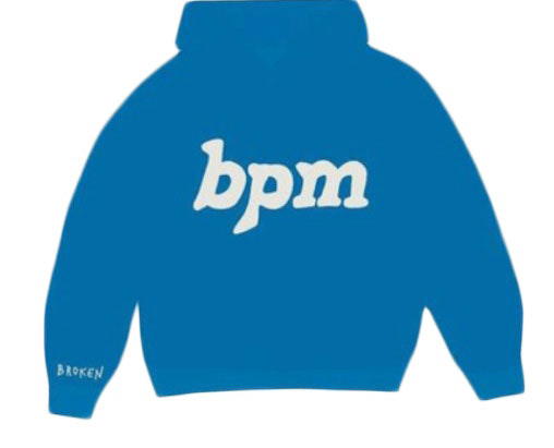 Broken Planet Broken Planet Market BPM Hoodie Blue - view 1
