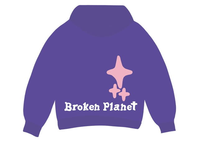 Broken Planet Broken Planet Market Broken Planet Hoodie Amethyst - view 2