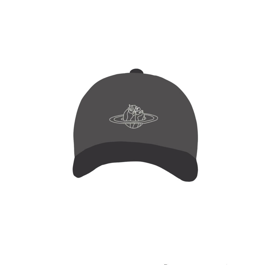 Broken Planet Broken Planet Market Broken Planet Logo Cap Washed Onyx
