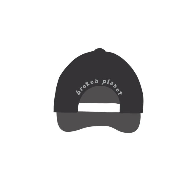 Broken Planet Broken Planet Market Broken Planet Logo Cap Washed Onyx - view 2