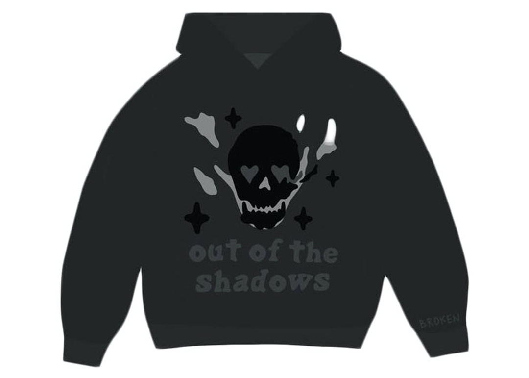 Broken Planet Broken Planet Market Out of the Shadows Hoodie Soot Black