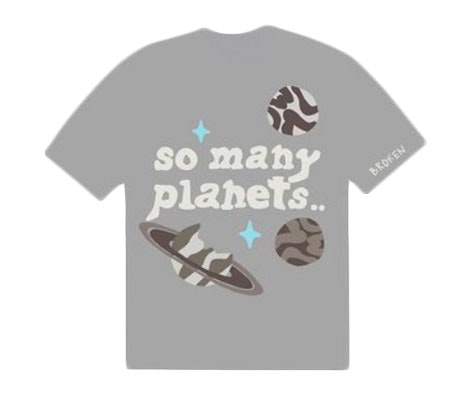 Broken Planet Broken Planet Market So Many Planets T-shirt Grey - view 1
