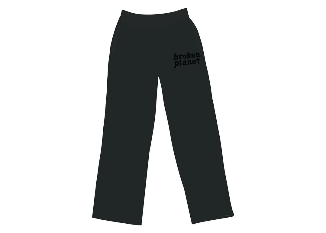 Broken Planet Broken Planet Market Straight Leg Sweatpants Soot Black