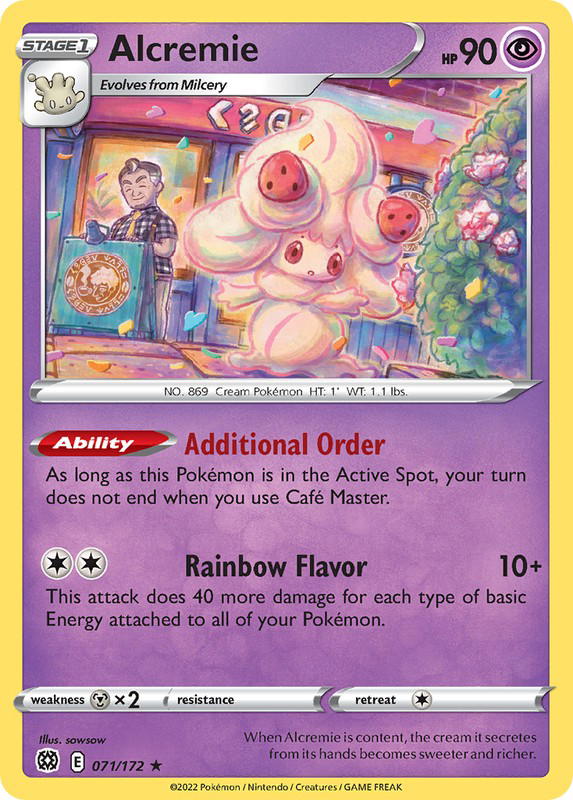 Pokemon Pokemon Alcremie R [BRS 071/172] Sword & Shield "Brilliant Stars" (EN)