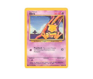 Buy Pokemon Abra C [BS 43/102] Base "Base" (EN) at Sasom – Authentic and Ready to Ship