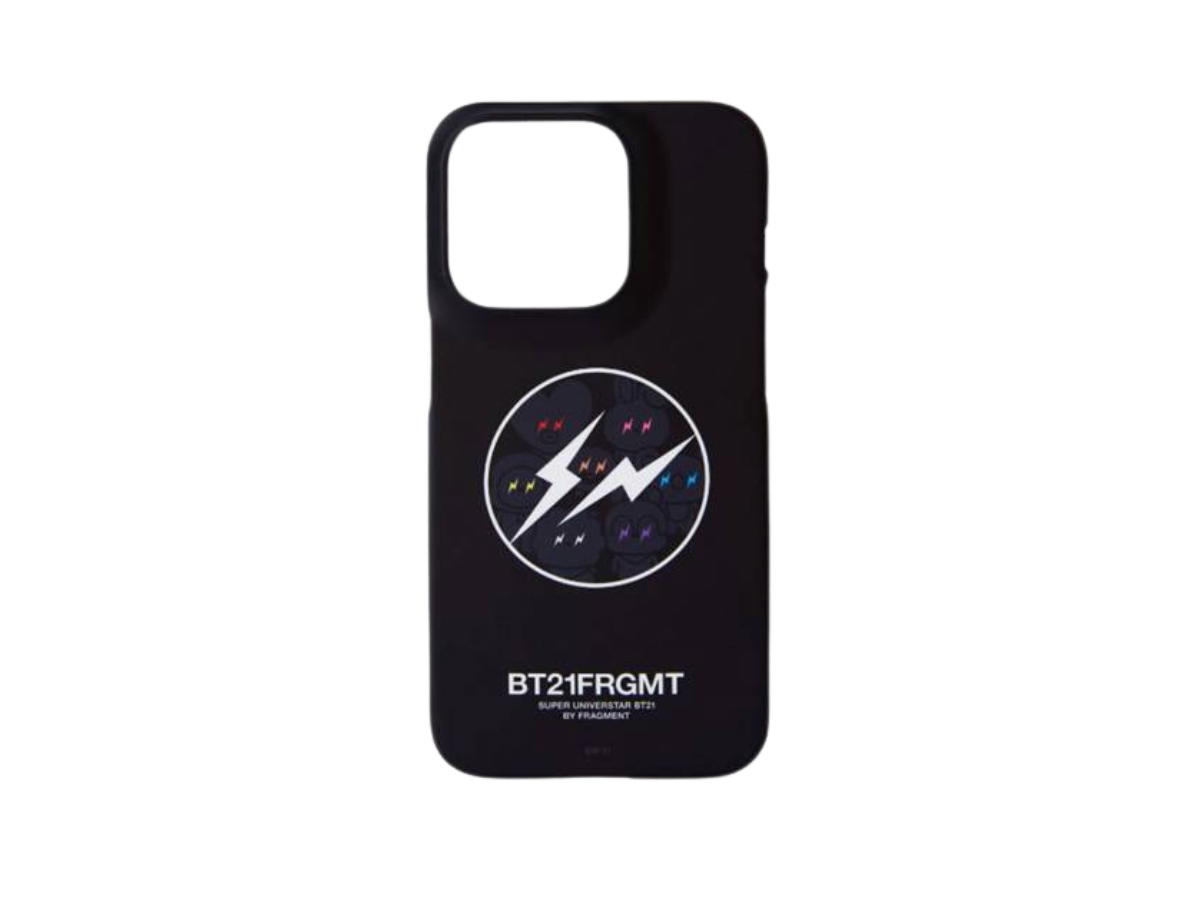 BT21 BT21 X FRAGMENT iPHONE 15 PRO CASE "BLACK"