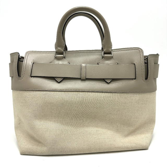 Burberry BURBERRY 4076673 Belt bag medium 2WAY bag Hand Bag Canvas/Leather Beige - view 2