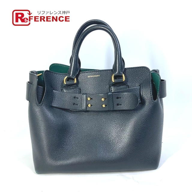 Burberry BURBERRY 4076733 Hand Bag logo belt bag 2WAY Shoulder Bag Leather Black/Green - view 1