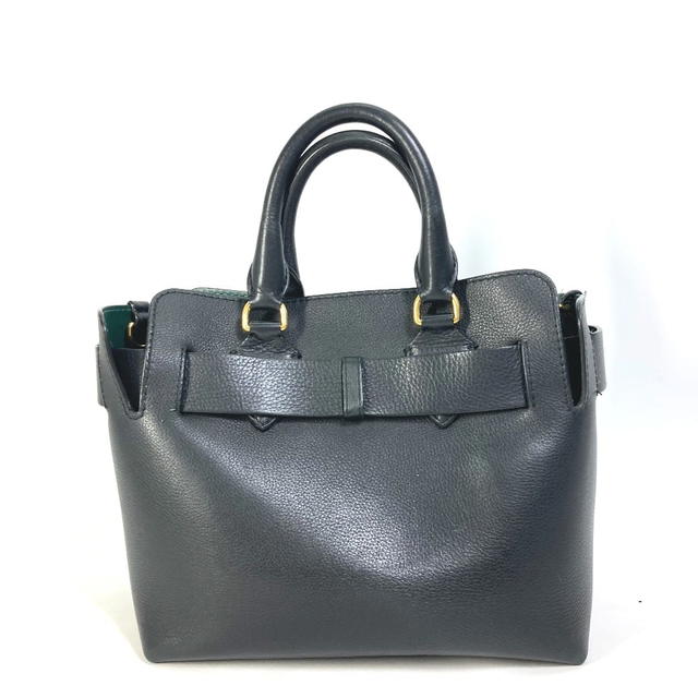 Burberry BURBERRY 4076733 Hand Bag logo belt bag 2WAY Shoulder Bag Leather Black/Green - view 3