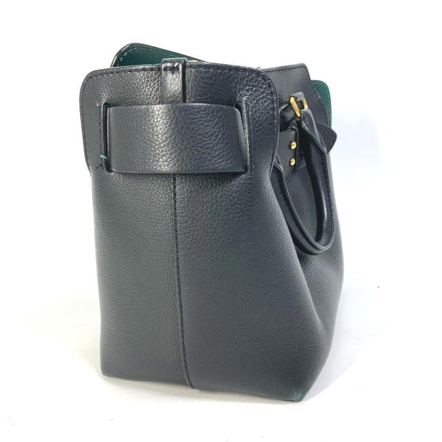 Burberry BURBERRY 4076733 Hand Bag logo belt bag 2WAY Shoulder Bag Leather Black/Green - view 4