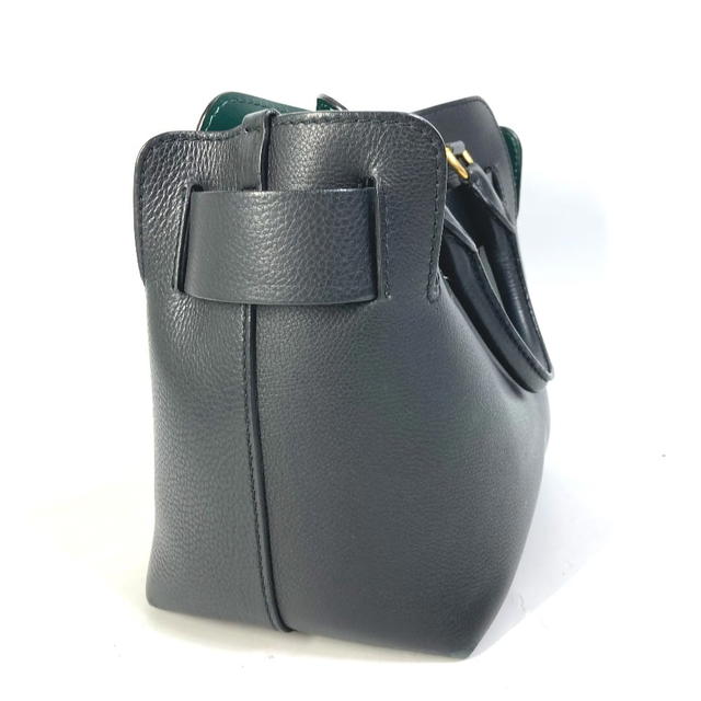 Burberry BURBERRY 4076733 Hand Bag logo belt bag 2WAY Shoulder Bag Leather Black/Green - view 5