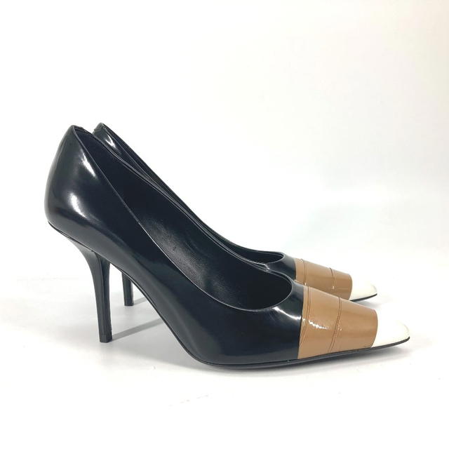 Burberry BURBERRY 8008584 Tricolor color heels shoes pumps Unused - view 5