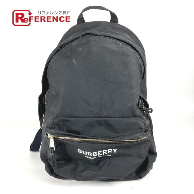 Burberry BURBERRY 8016109 Bicolor logo backpack bag Backpack Nylon Black/White - view 1