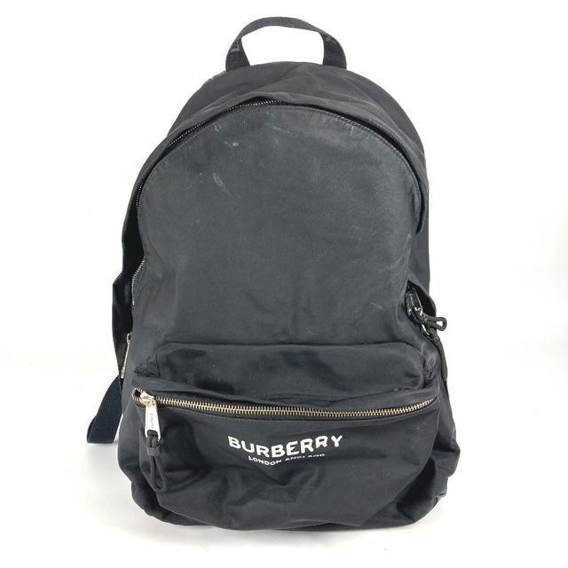 Burberry BURBERRY 8016109 Bicolor logo backpack bag Backpack Nylon Black/White - view 2