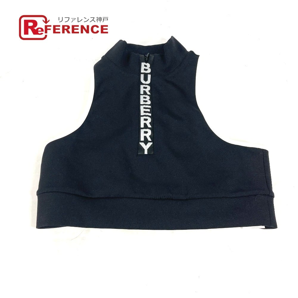 Burberry BURBERRY 8018926 Logo Sleeveless Apparel Bicolor Yoga Wear Sportswear Tank top