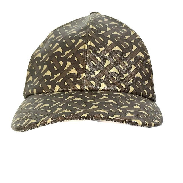 Burberry BURBERRY 8018971 TB Baseball cap Hat cap cap cap PVC Brown - view 2