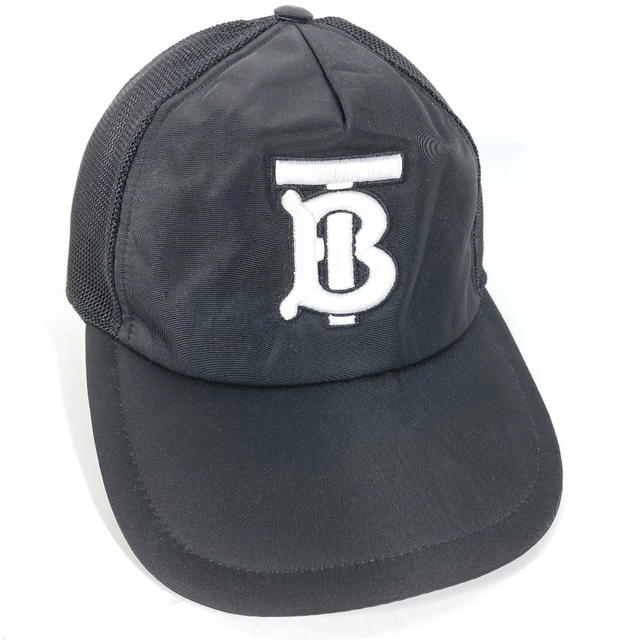 Burberry BURBERRY 8019211 TB hat cap baseball cap Nylon Black/White - view 2