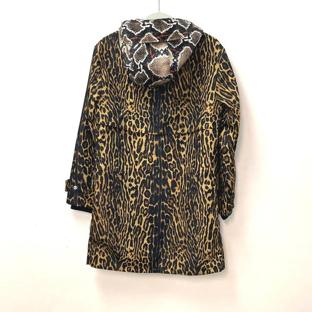 Burberry BURBERRY 8022743 Check blouson Hooded jumper outer coat long sleeve Long coat - view 3