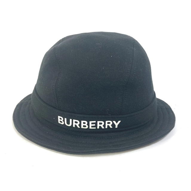 Burberry BURBERRY 8026928 hat hat logo Bucket hat hat cotton Black/White - view 2