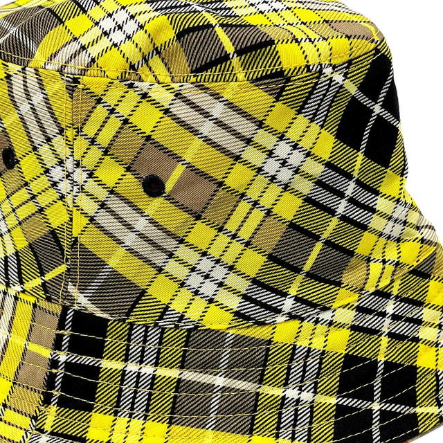 Burberry Burberry 8036994 Vintage check reversible Bucket hat Yellow x Brown - view 3