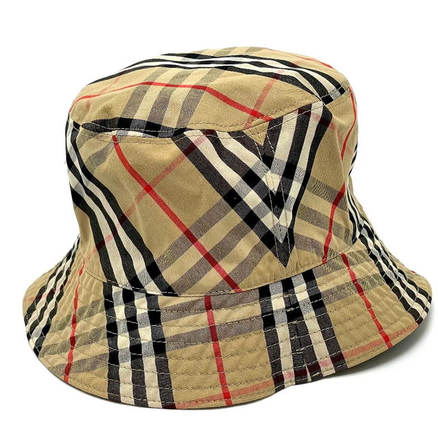 Burberry Burberry 8036994 Vintage check reversible Bucket hat Yellow x Brown - view 5