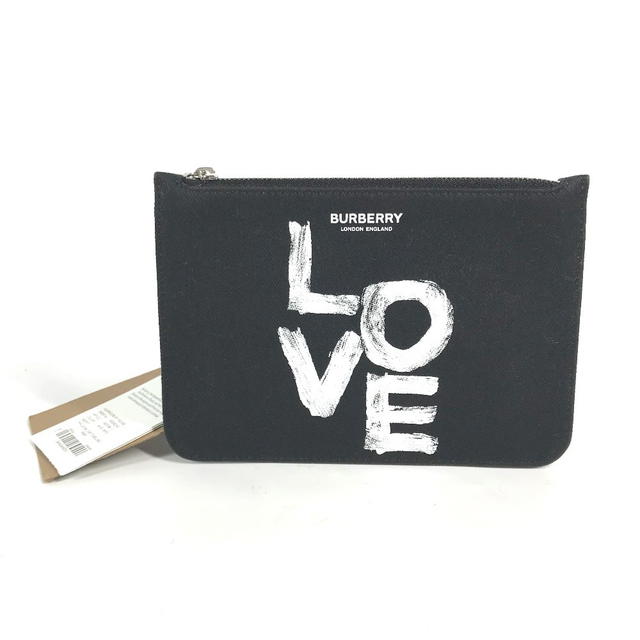 Burberry BURBERRY 8037549 Logo LOVE Makeup pouch coin purse Clutch bag Pouch Unused - view 2