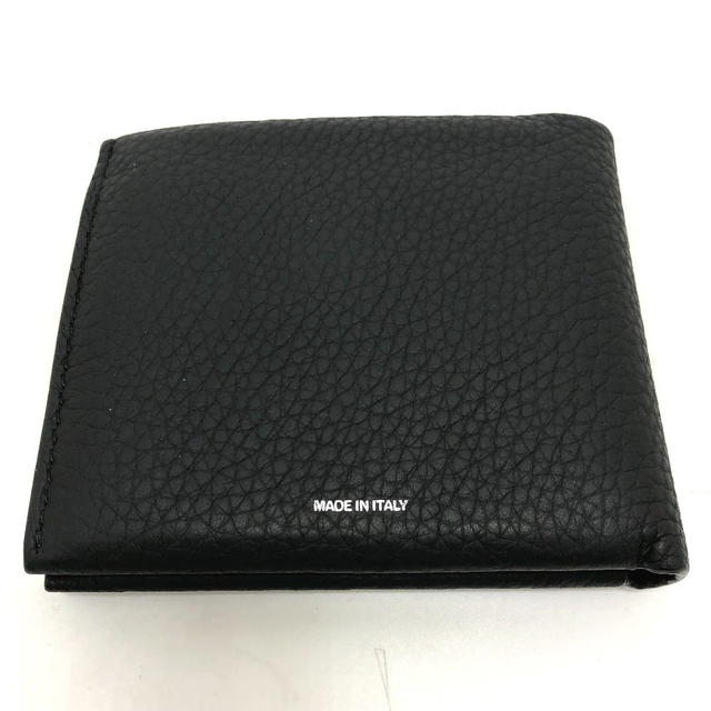 Burberry BURBERRY 8043377 logo Wallet Saif Folded wallet Leather Black - view 2