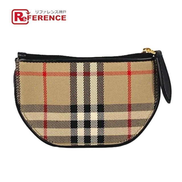 Burberry BURBERRY 8045031 Coin Compartment Wallet Olympia check coin purse Unused - view 1
