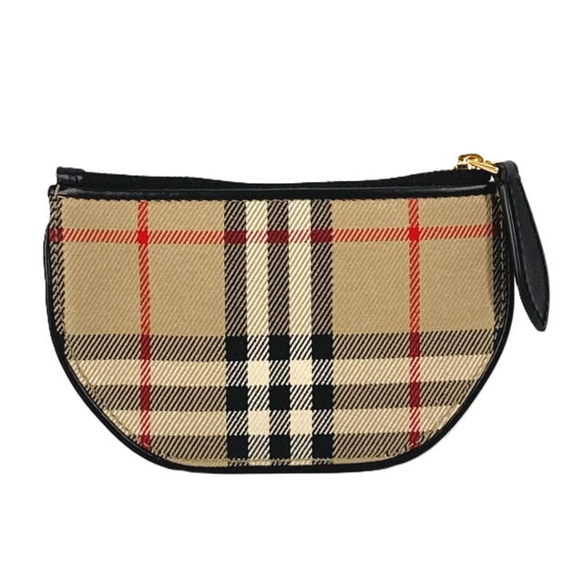 Burberry BURBERRY 8045031 Coin Compartment Wallet Olympia check coin purse Unused - view 2