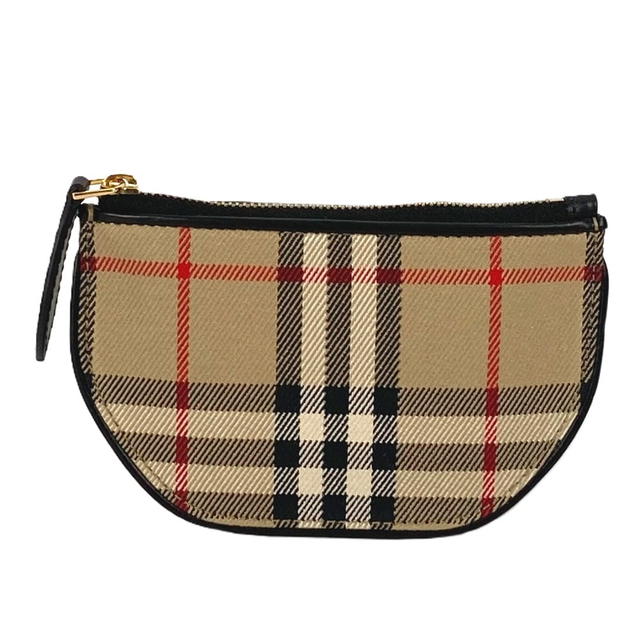 Burberry BURBERRY 8045031 Coin Compartment Wallet Olympia check coin purse Unused - view 3