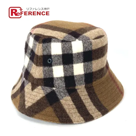 Buy BURBERRY 8048929 check hat hat bucket hat bob hat hat cotton Beige/Brown at Sasom – Authentic and Ready to Ship