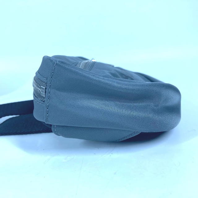 Burberry BURBERRY 8052888 cross logo Belt Bag Waist Pouch body bag gray/Black Unused - view 3