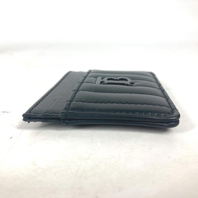 Burberry BURBERRY 8064827 TB logo Business Card Holder Card Case Leather Black Unused - view 5