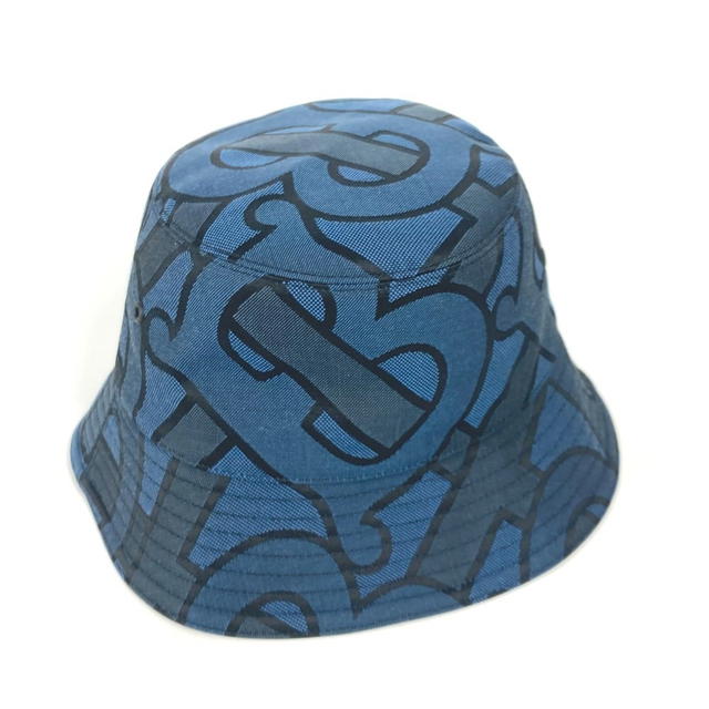 Burberry BURBERRY 8072726 TB logo hat hat bucket hat bob hat hat cotton / polyester blue - view 4