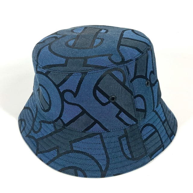 Burberry BURBERRY 8072726 TB logo hat hat bucket hat bob hat hat cotton / polyester blue - view 5